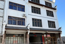 江西上饒仿古街仿古屋檐、防腐木垂花柱項目