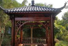 防腐木涼亭3000元一亭是不是真的？