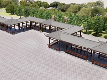 江西涼亭長廊廠家直銷在什么地方？