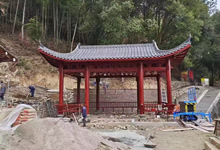 戶外防腐木木制涼亭價格價格，實木涼亭圖片及多少錢?