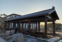 建筑工程、環(huán)?？萍?、文旅發(fā)展等公司如何選擇防腐木長廊工廠